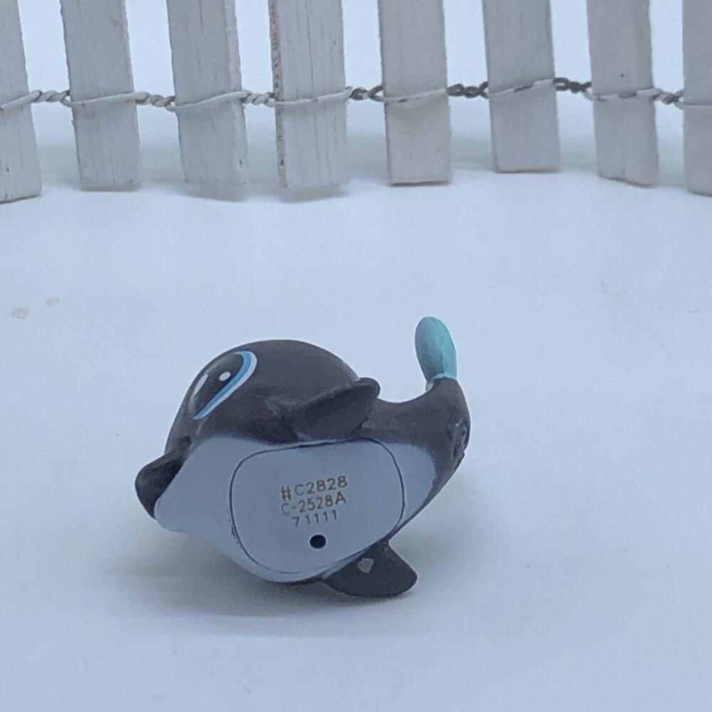 Authentic LITTLEST PET SHOP LPS #1-14 HASBRO BABY SLATE ORCAWHALE Dolphin - Picture 4 of 4
